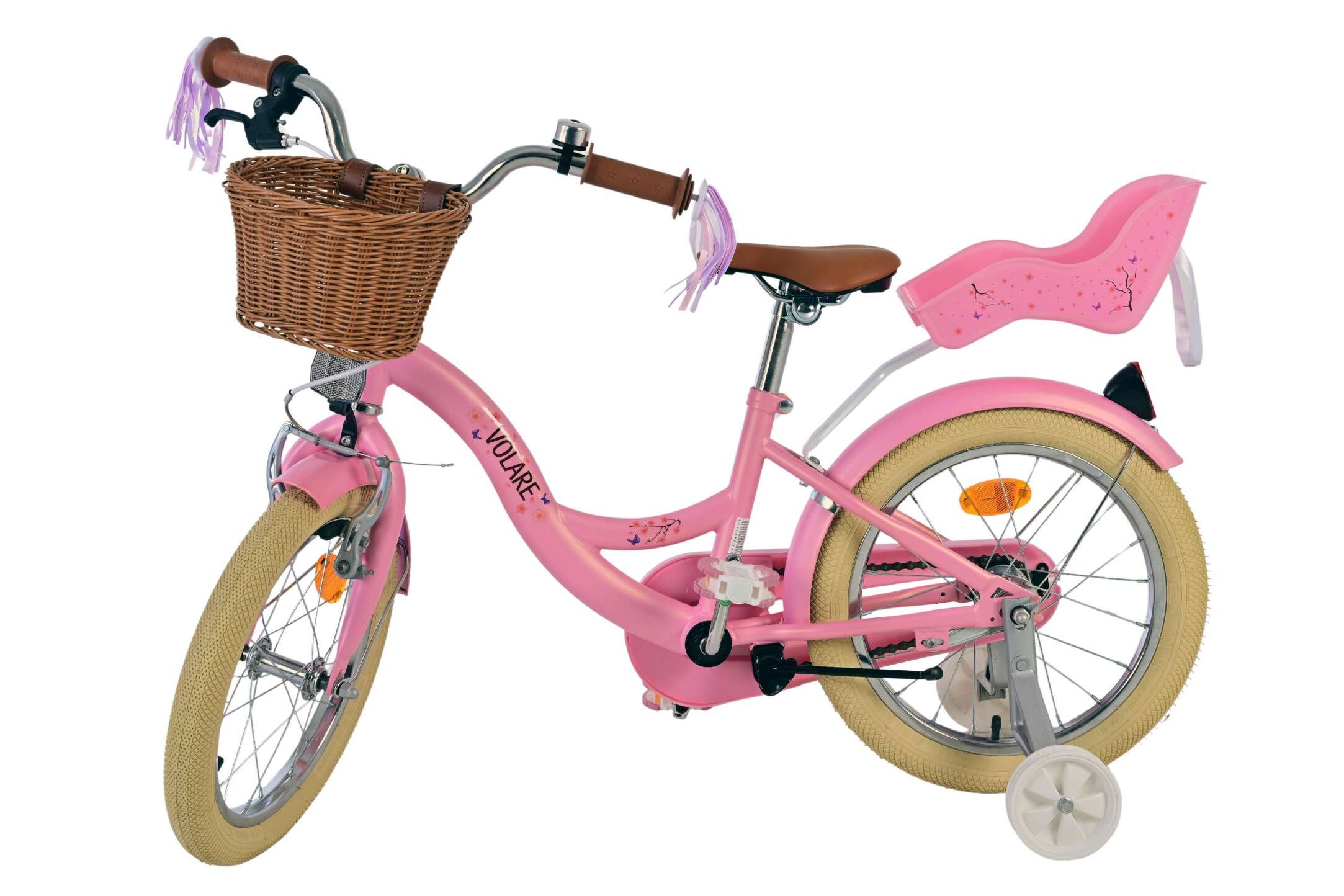 Barncykel Volare Blossom 16 tum – Rosa för barn 4–6 år - 8