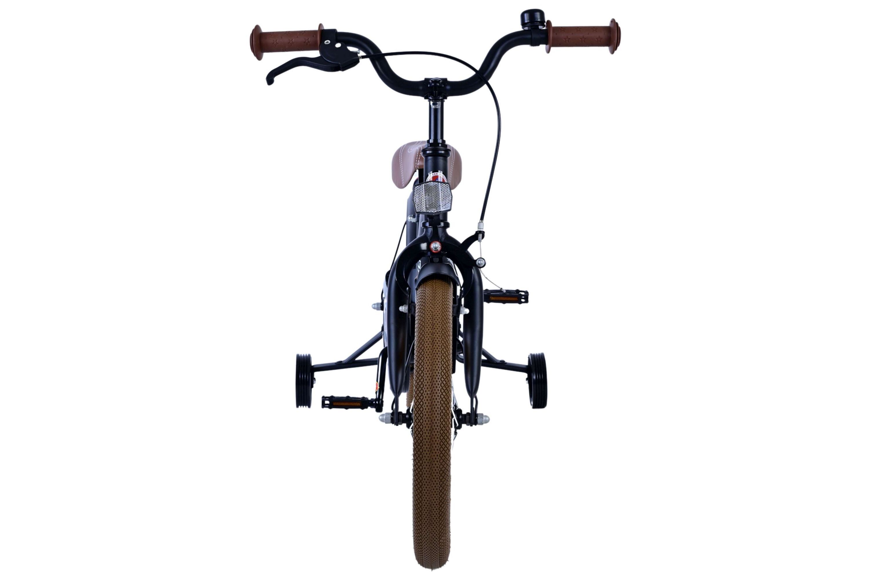 Barncykel Volare Cruiser 16 tum – Svart för barn 4–6 år - 6