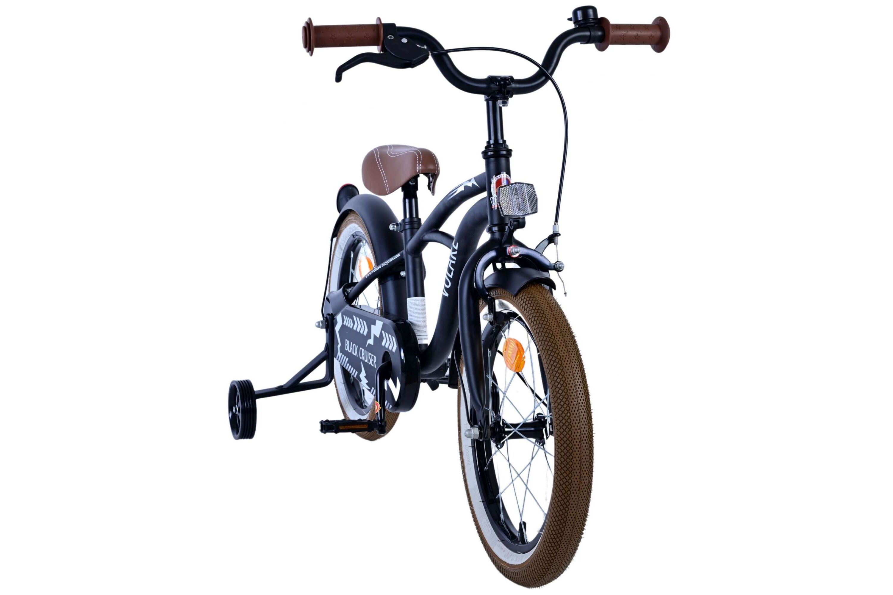 Barncykel Volare Cruiser 16 tum – Svart för barn 4–6 år - 5