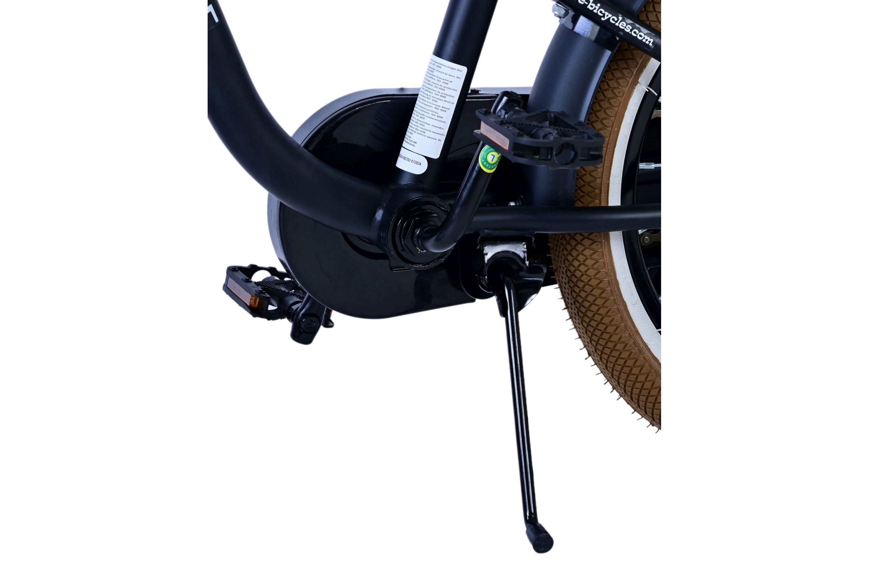 Barncykel Volare Cruiser 16 tum – Svart för barn 4–6 år - 9