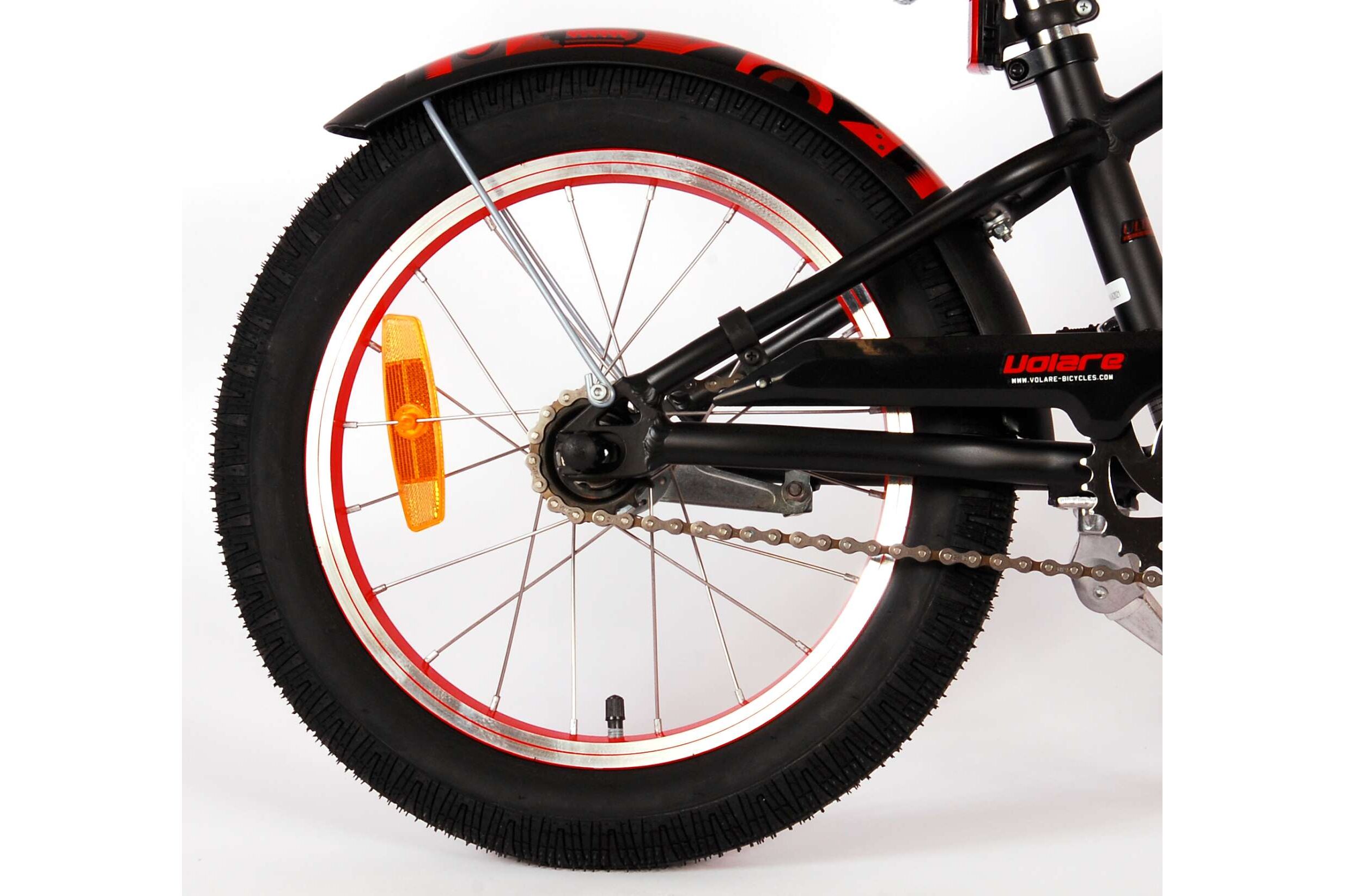 Barncykel Volare Miracle Cruiser 16 tum – Svart för barn 4–6 år - 3
