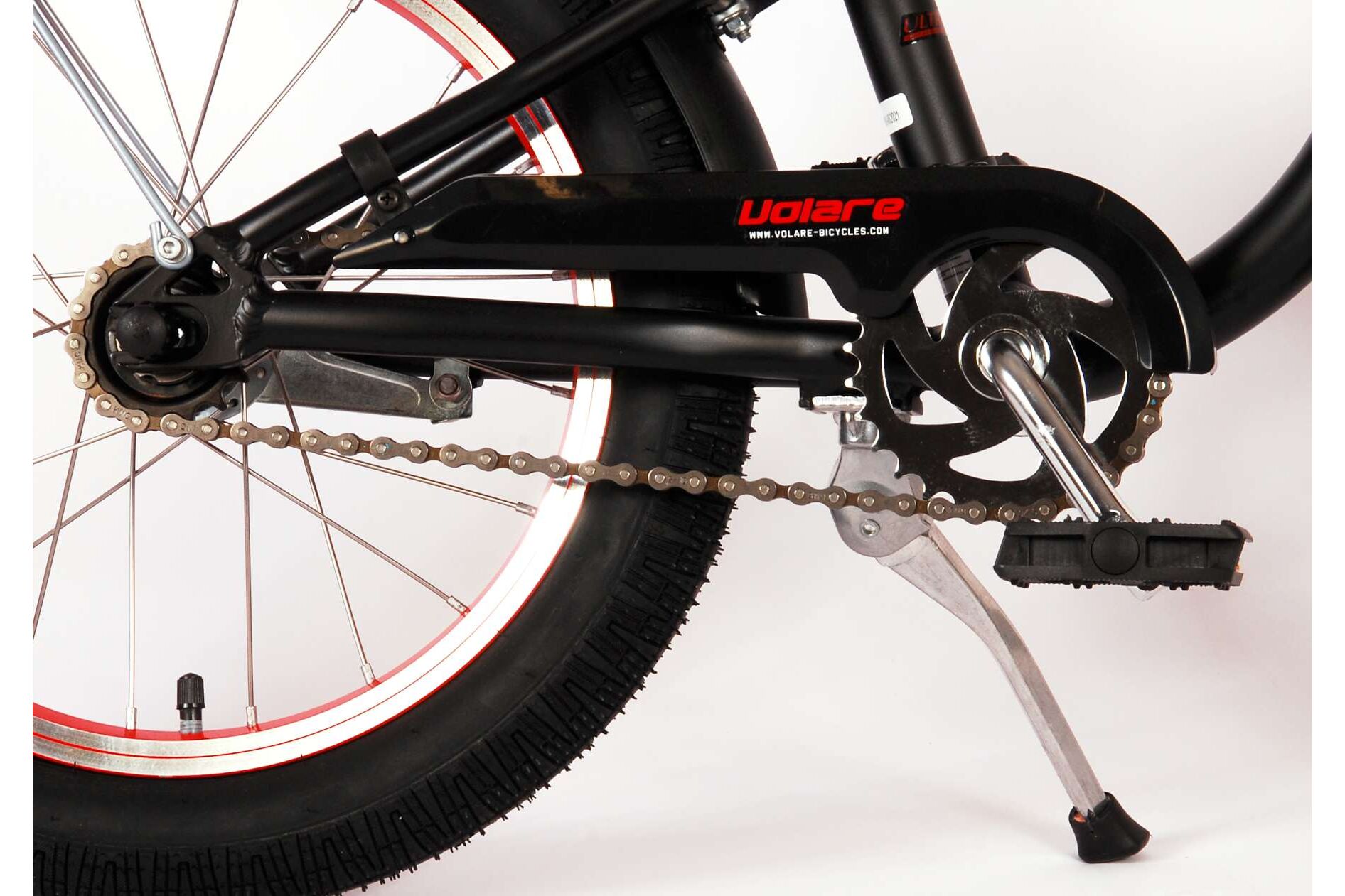 Barncykel Volare Miracle Cruiser 16 tum – Svart för barn 4–6 år - 5