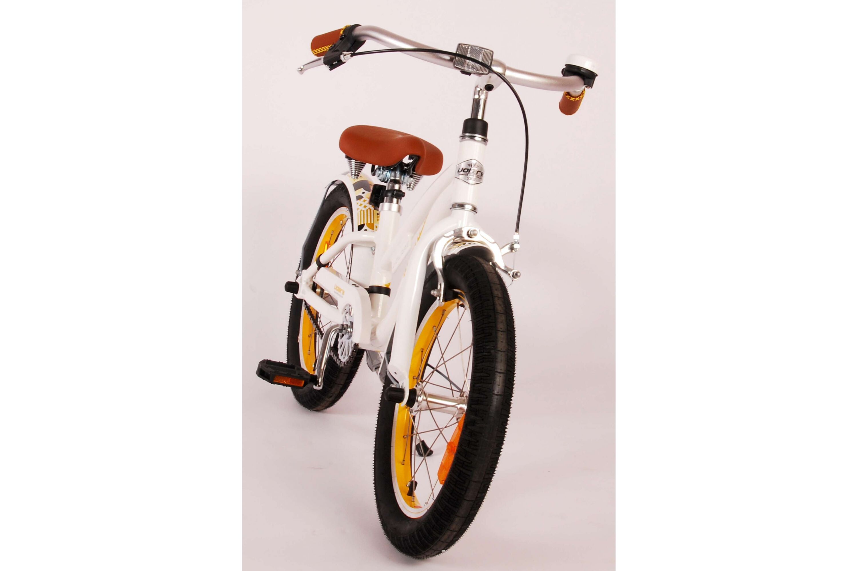 Barncykel Volare Miracle Cruiser 16 tum – Vit för barn 4–6 år - 9