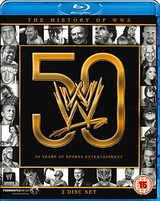 WWE - The History Of WWE - 50 Years Of Sports Entertainment (BLU-RAY)