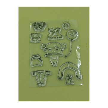Clear Stamps Second Hand - Baby Girl