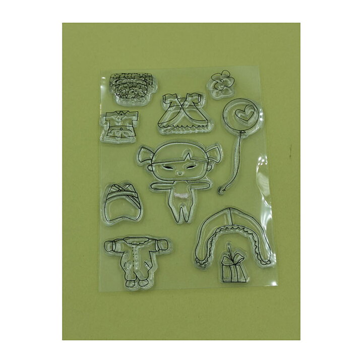 Clear Stamps Second Hand - Baby Girl