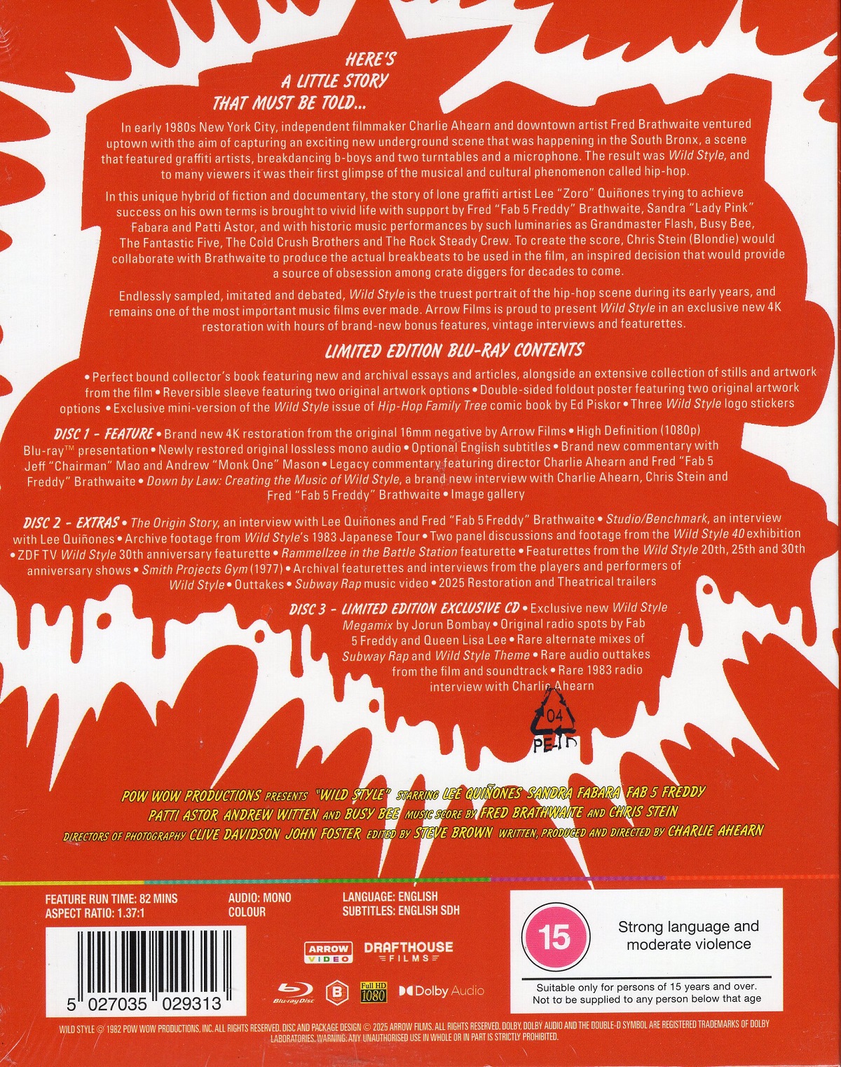 Wild Style (Limited Edition) (ej svensk text) (Blu-ray) - 2