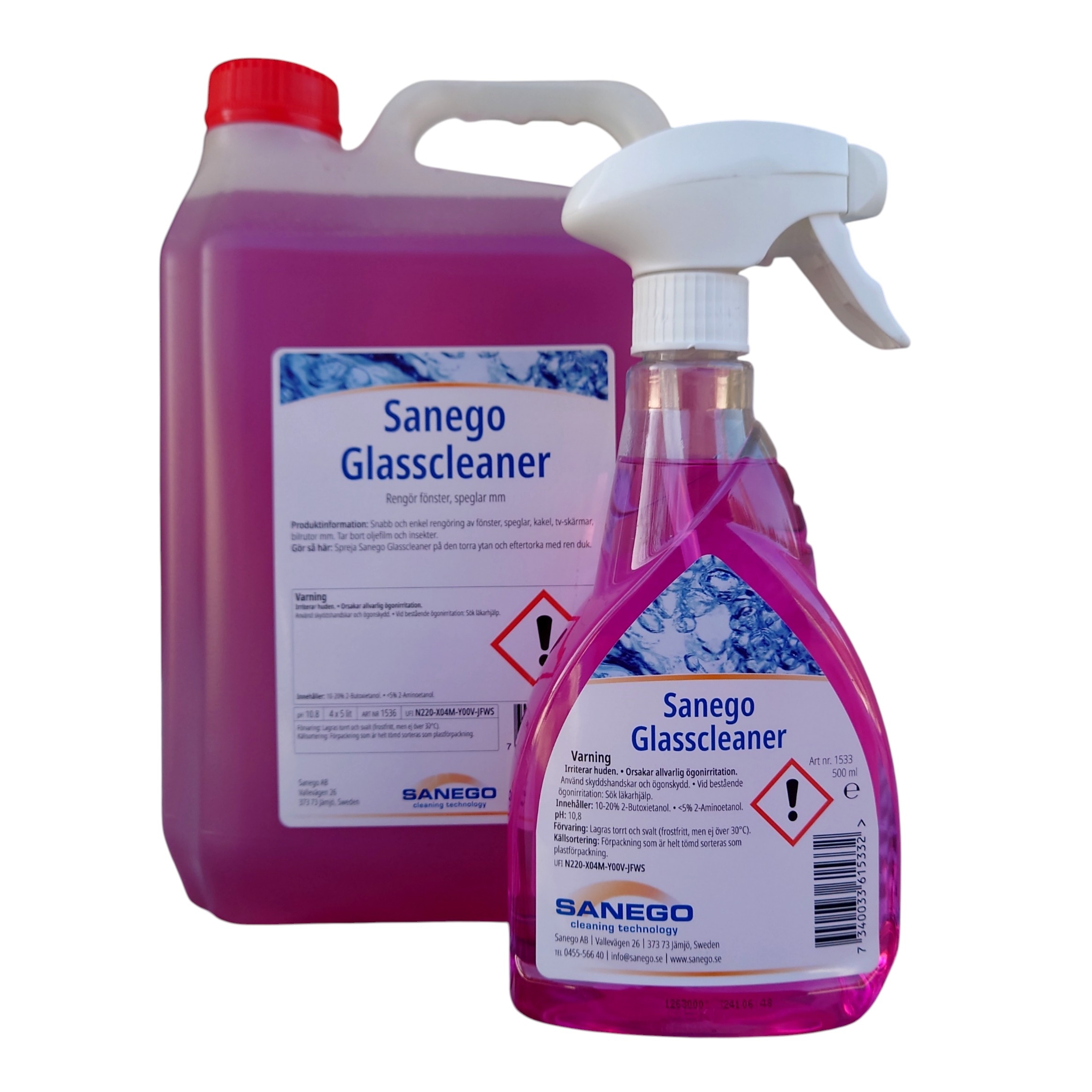 GLASS CLEANER RED - 2