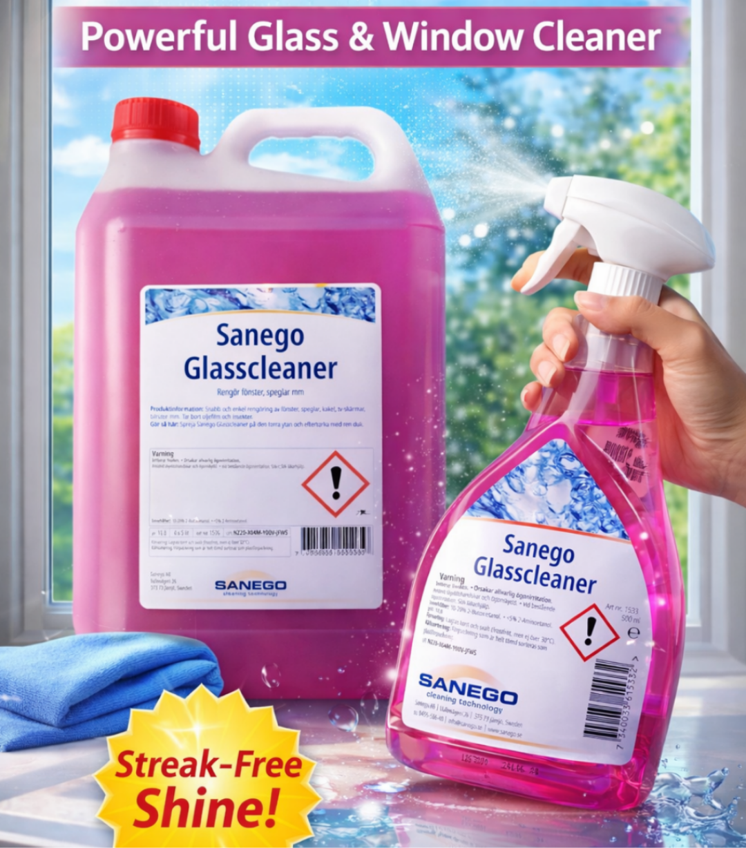 GLASS CLEANER RED