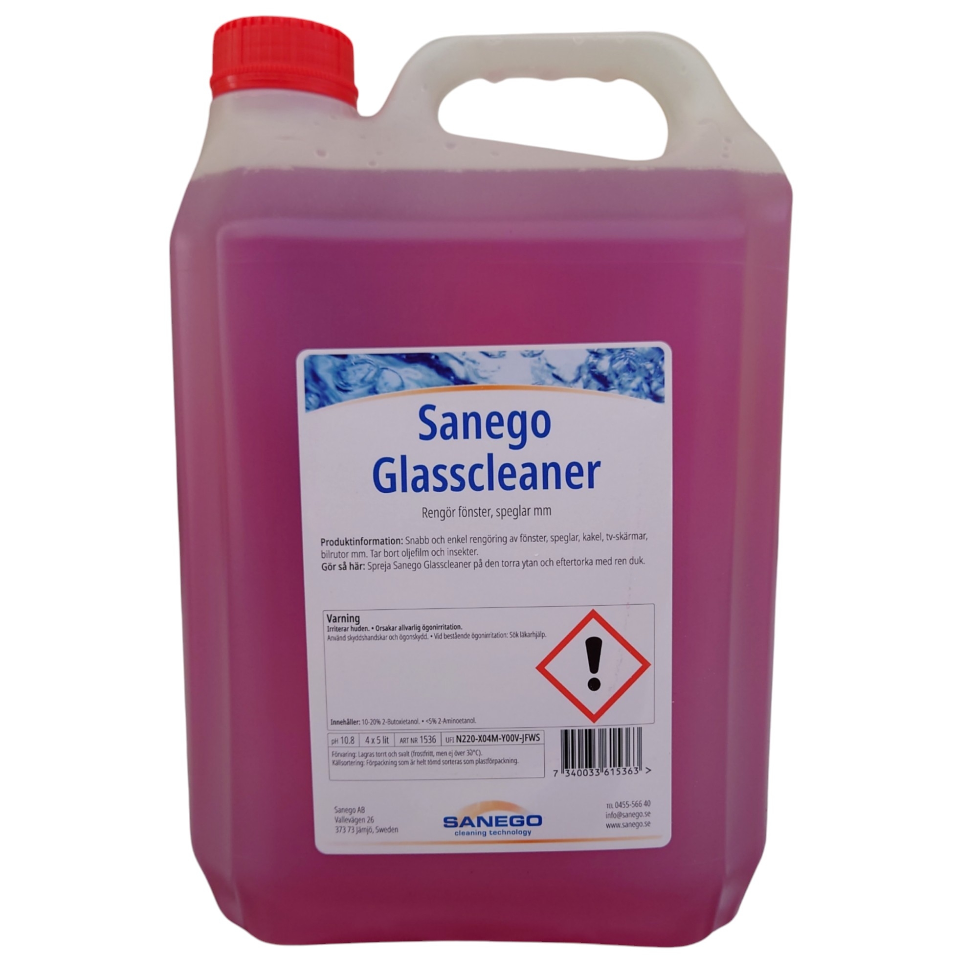 GLASS CLEANER RED - 4