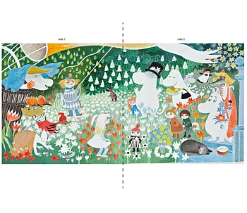 Moomin napkins - Dangerous Journey