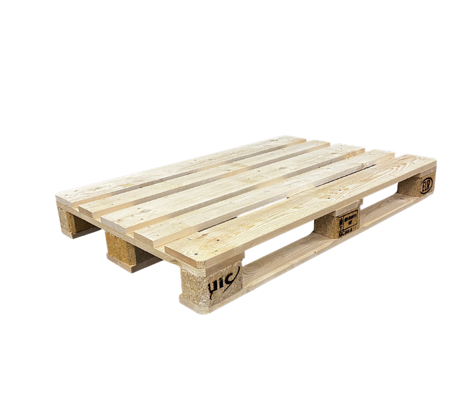 EUR-pall 1200×800 mm – EPAL-godkänd lastpall, ISPM 15 för export