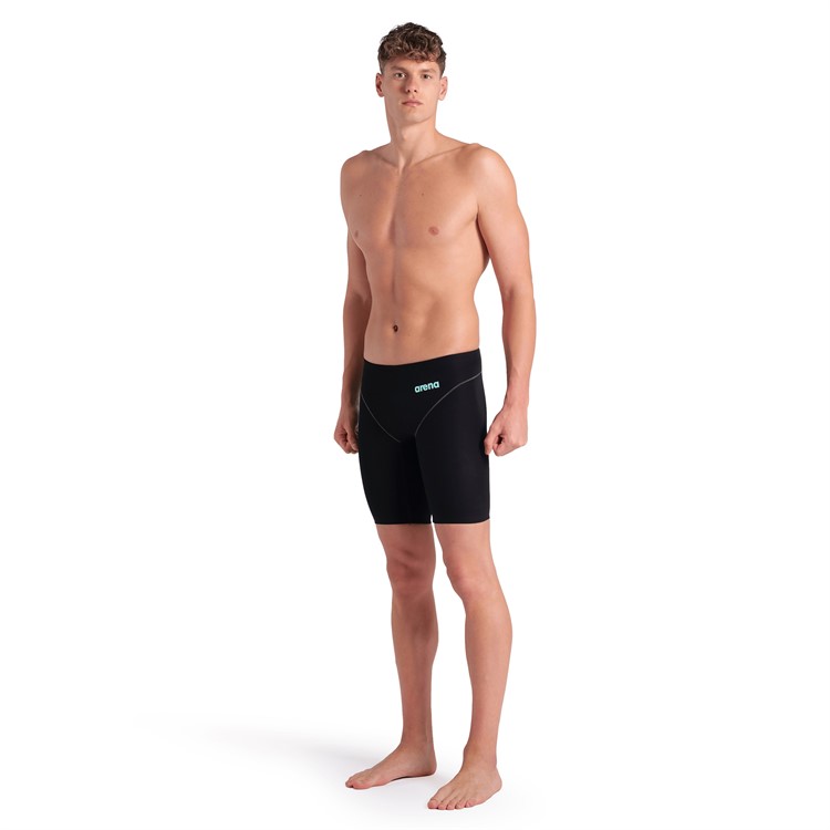 Men's POWERSKIN IMPULSO OB swim trunks - Black Teal from ARENA - 4