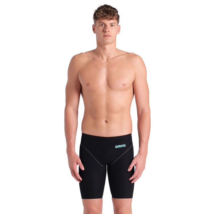 Men's POWERSKIN IMPULSO OB swim trunks - Black Teal from ARENA
