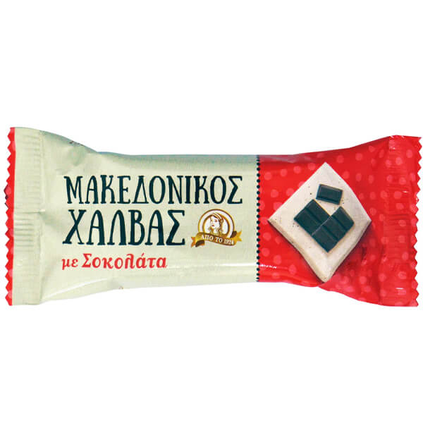 chalvas with chocolate flavor 40g, macedonikos