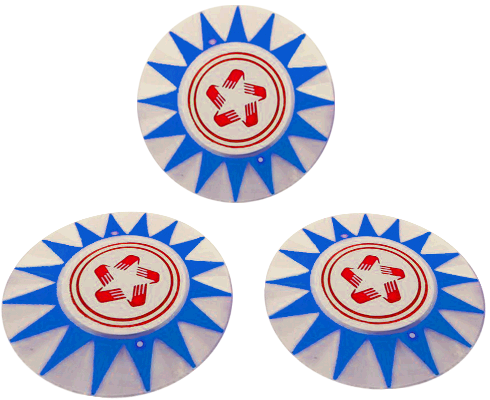 Bally Bumper Cap - Harlem Globetrotters(Set/3)
