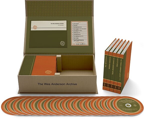 Wes Anderson Archive: Ten Films, Twenty-Five Years (BLU-RAY 4K ULTRA HD + BLU-RAY)