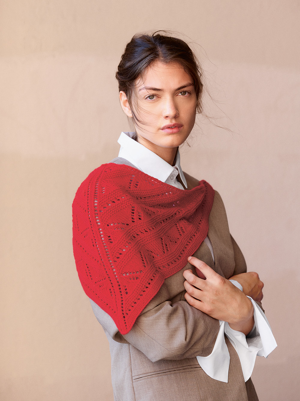 Sandnes Petra Scarf 2508_01 (25 m mönsterstick st 3) - 13