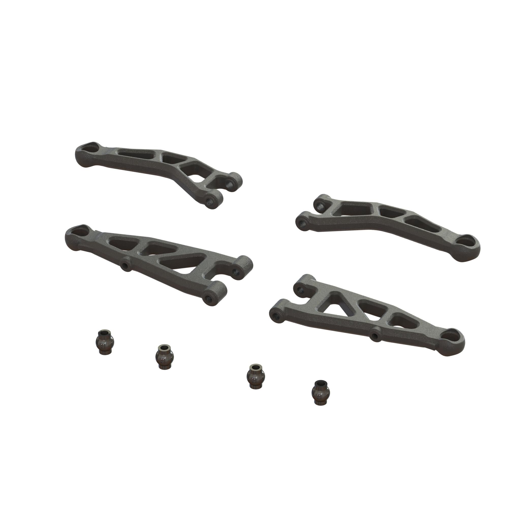 Arrma ARA330809 Front Suspension Arm Set A: GROM