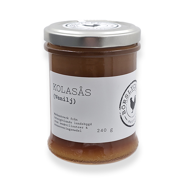 Börslycke Himmelsk Vaniljkolasås, 230 g