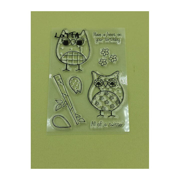 Clear Stamps Second Hand - Owls
