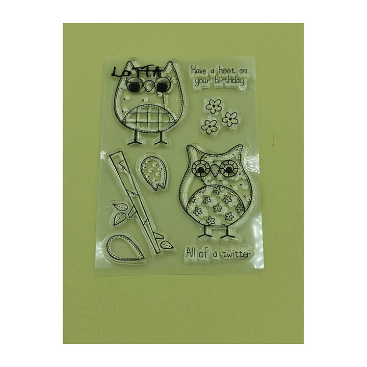 Clear Stamps Second Hand - Owls