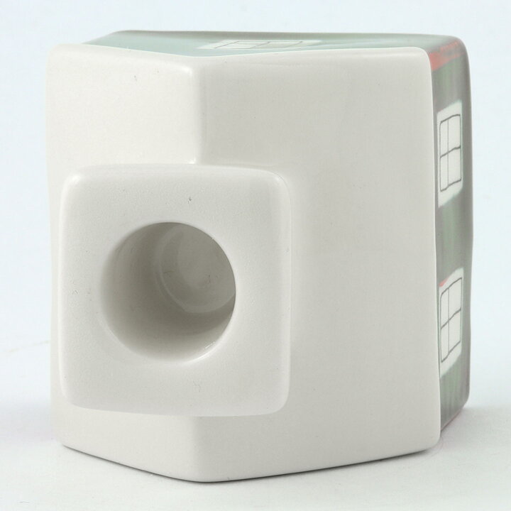 Heljä Liukko-Sundström (1990s) Red Candleholder House 10 cm