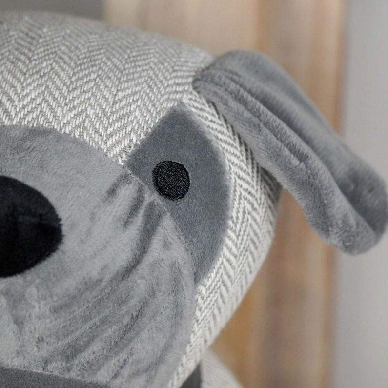 Dörrstopp Isabelle Rose Bulldog Grå - 3
