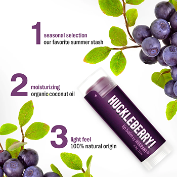 HURRAW! Huckleberry Lip Balm