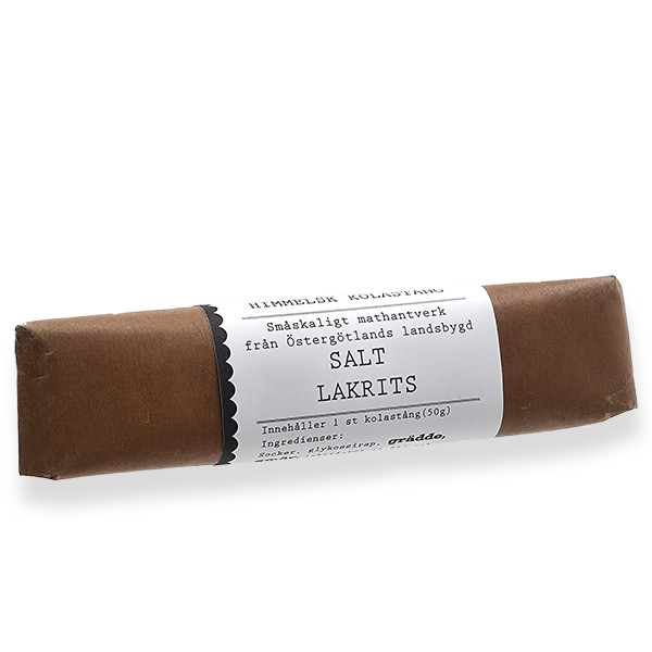 Börslycke Himmelsk kolastång Salt lakrits, 50 g - 2
