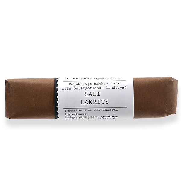 Börslycke Himmelsk kolastång Salt lakrits, 50 g - 3