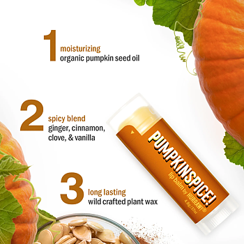 HURRAW! Pumkin Spice Lip Balm