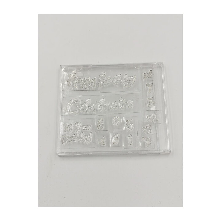 Clear Stamps Second Hand - Celebration  3