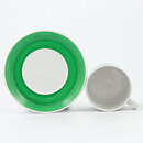 Helmer Ringström (Grön Flox 1961) Coffee Cup with Green Flower Decor 9 cm  [Sample Images] 