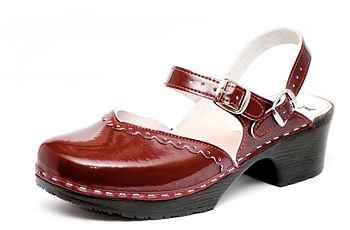 Clogs - Sweetheart, Bordeaux 41