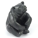 Gunnar Nylund (1967) Brown Rounded Bear 14 cm