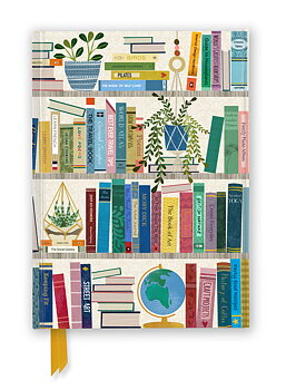 Georgia Breeze : Bookshelves - Skrivbok med magnetlås linjerad A5