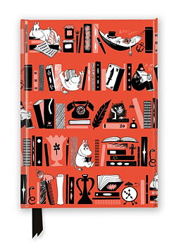 Moomin : Bookshelves - Skrivbok med magnetlås linjerad A5