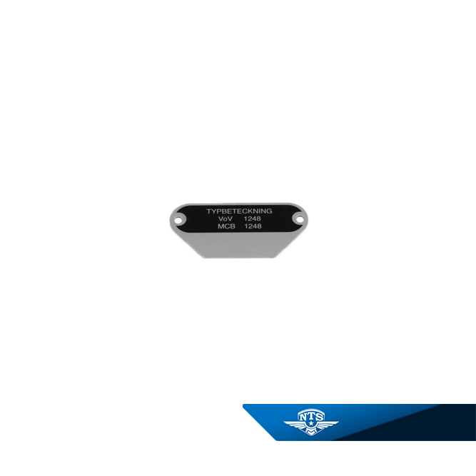 Datenschild MCB 1248