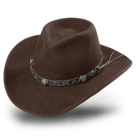 Cowboyhatt Walker brun