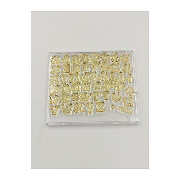 Clear Stamps Second Hand - Alphabet Lowercase