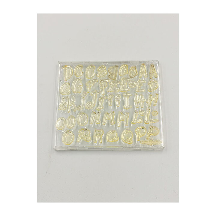 Clear Stamps Second Hand - Alphabet Uppercase