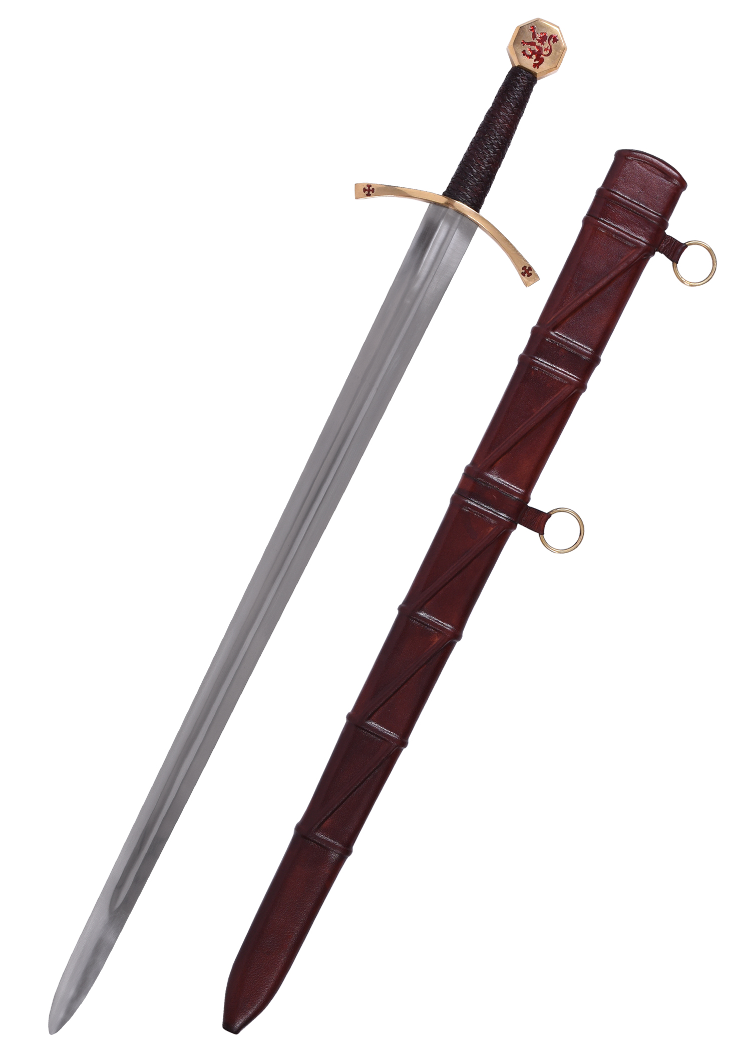 Bruce Sword, Medeltida enhandsvärd med skida