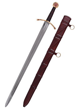 Bruce Sword, Medeltida enhandsvärd med skida