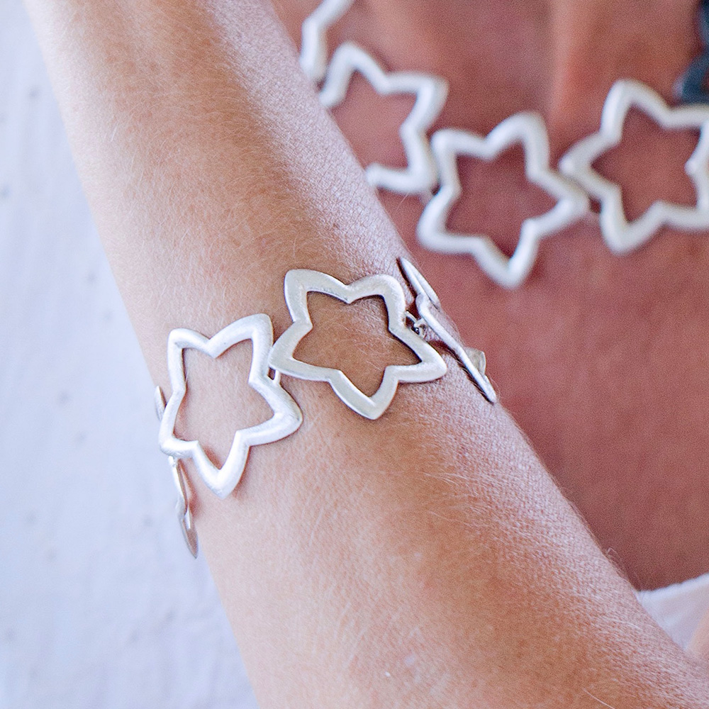 Stjärna - armband i silver - 2