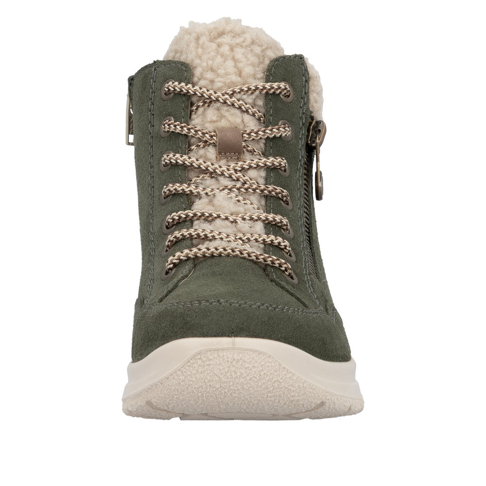 Rieker Damboots Varmfodrad Grön - 6
