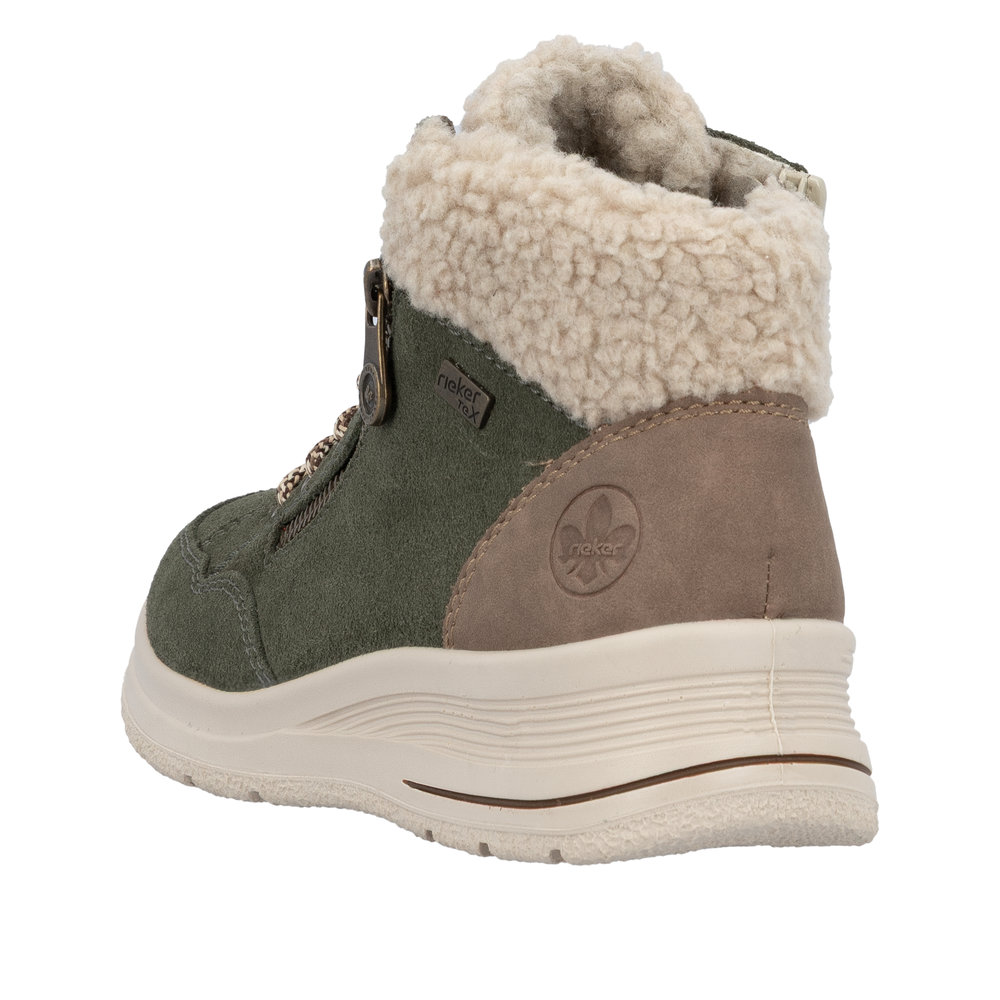 Rieker Damboots Varmfodrad Grön - 3