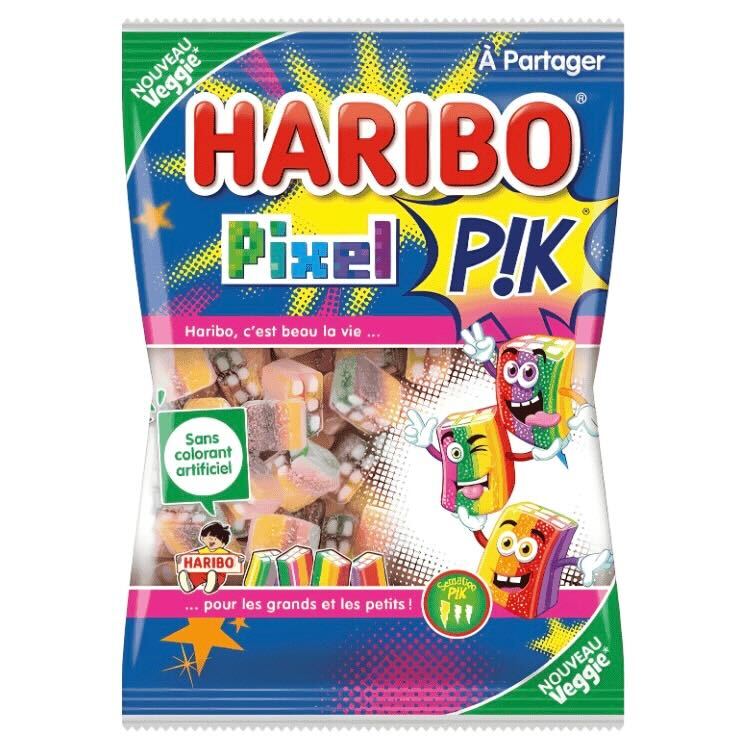 Godis Pixels Sour 160g Haribo
