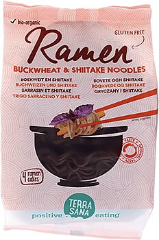 Ramennudlar bovete shiitake terrasana 280g