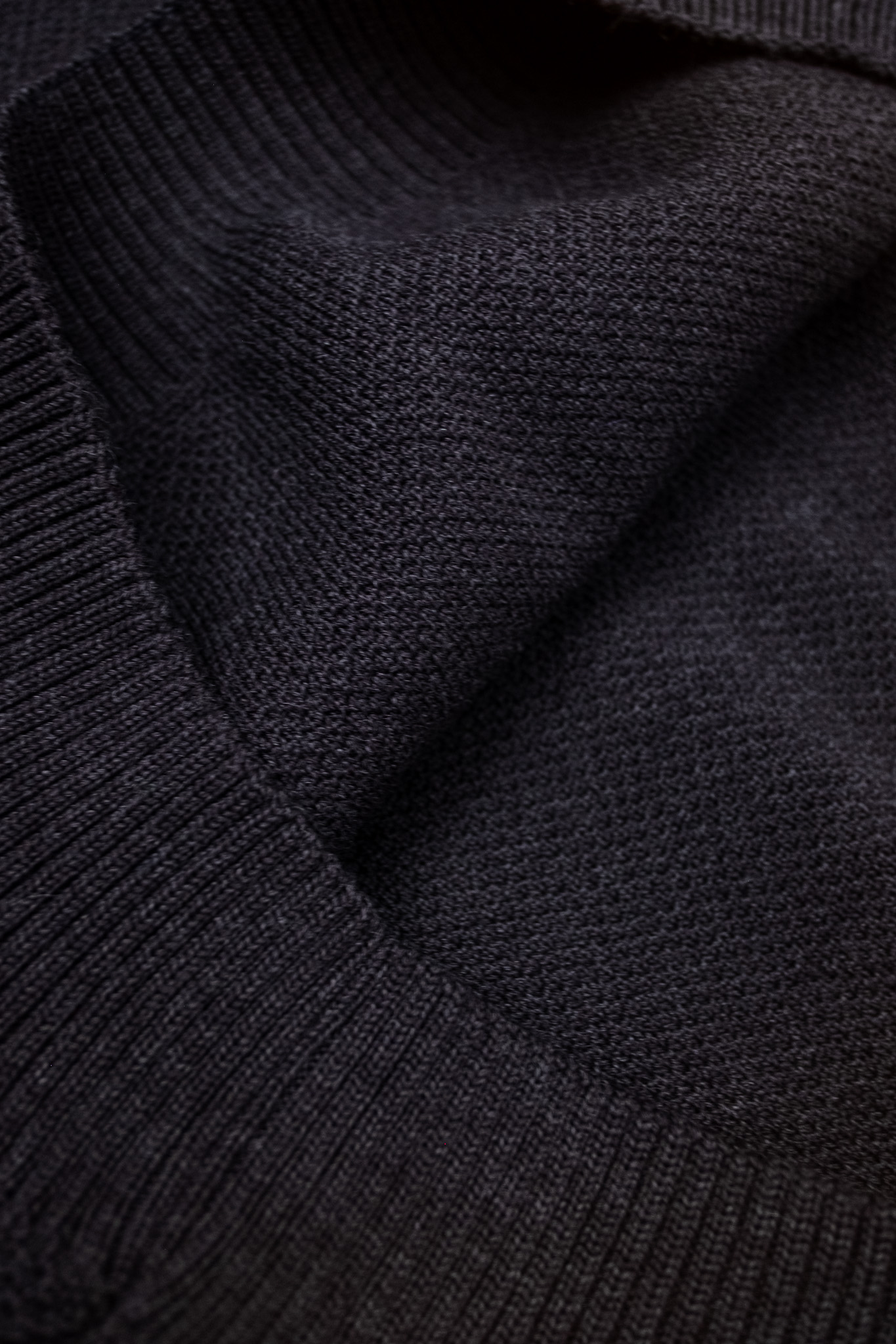 Nitto Knitwear - Youri Crewneck Sweater Wool Anthracite - 7
